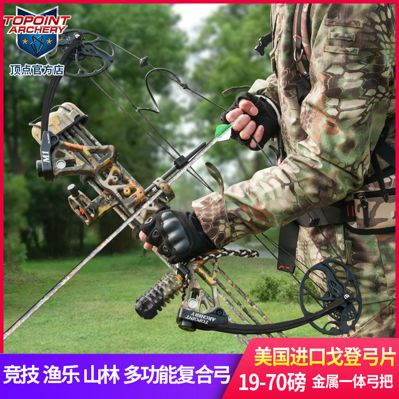 Vertex M1 Compound Bow Pulley Bow, Cost-Effective Compound Set, Outdoor Competitive Fitness Entertainment Competition Bow Archery