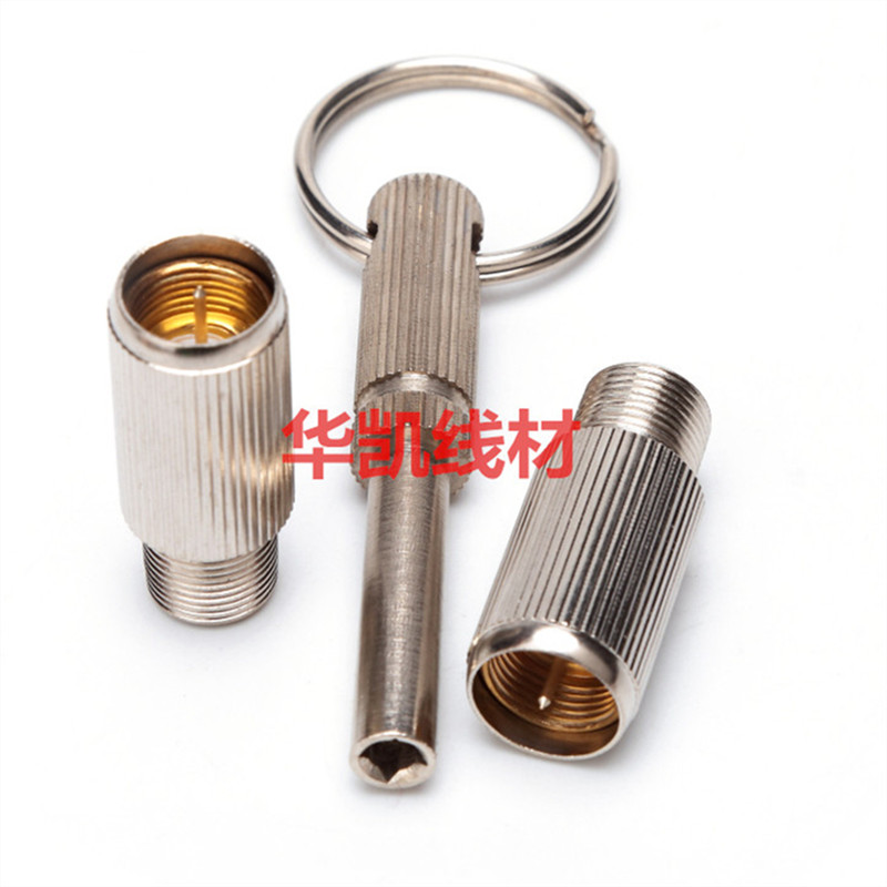 Promotion branch allocates signal anti - theft lock key cable connector thread F - head amplifier joint