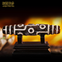 (Blue beads) collection of Tibetan style to pure nine-eye Pearl natural stone Pearl agate necklace choker