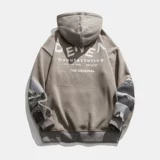 Демисезонная универсальная мужская толстовка с капюшоном, брендовые джинсы с начесом, куртка, в корейском стиле