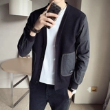 Осенний кардиган, свитер, шерстяная тонкая трикотажная куртка, в корейском стиле