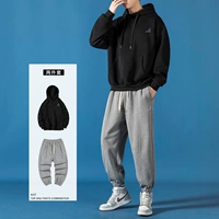 Черная осень [черная одежда+серые брюки]