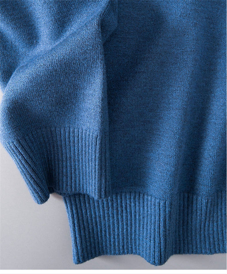 Мужской трикотажный демисезонный свитер, удерживающий тепло универсальный базовый приятный телу оберег на день рождения ikoppoi 