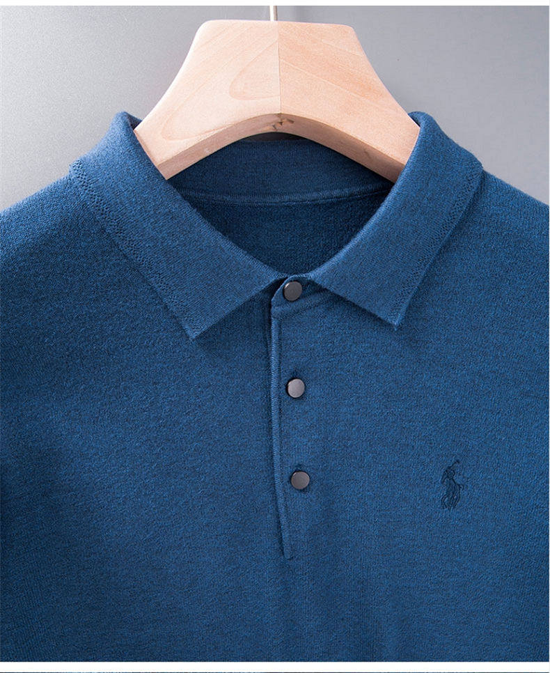 Мужской трикотажный демисезонный свитер, удерживающий тепло универсальный базовый приятный телу оберег на день рождения ikoppoi 