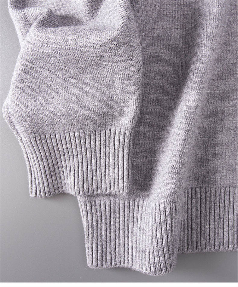 Мужской трикотажный демисезонный свитер, удерживающий тепло универсальный базовый приятный телу оберег на день рождения ikoppoi 