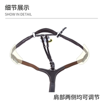 Chest strap low head leather horse equipment Lodge harness y8214026