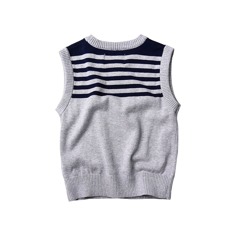 Quần áo trẻ em đẹp cho bé trai mới cao cấp cotton cotton vest vest vest trẻ em bé trai đẹp trai quần áo trẻ con
