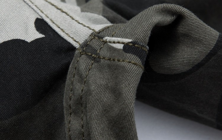 Quần ngụy trang quần nam quần âu mùa thu và chân mùa đông quần cotton hậu cung lỏng lẻo thể thao đàn hồi chân dụng cụ quần áo nam