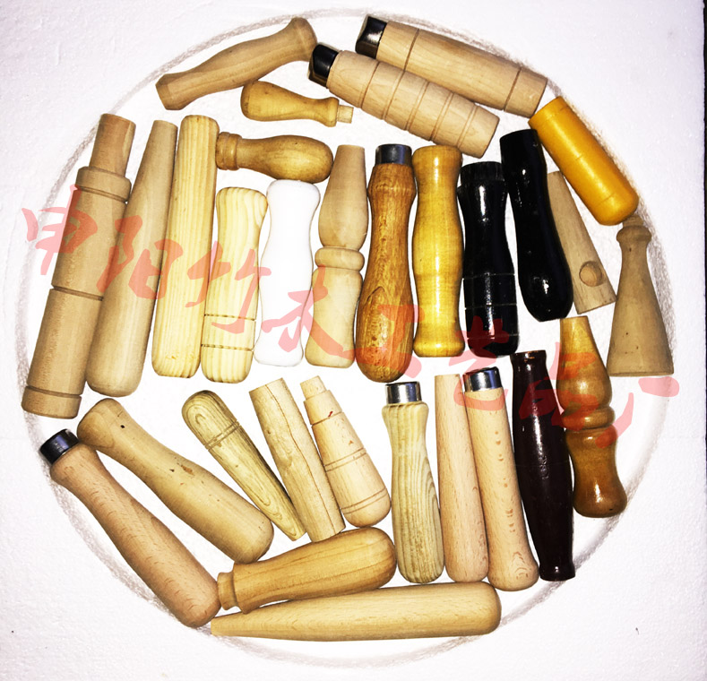Multi-purpose solid wood products tool file handle spatula handle hardware mechanical car wooden handle wooden handle processing