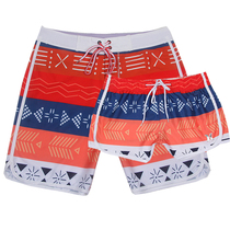 ROXY beach pants couple quick-dry stretch seaside vacation loose surf pants swimming trunks casual shorts three-point hot pants