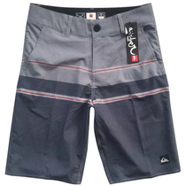 Quiksilver original single elastic beach pants male waterproof speed dry loose multi-bag leather strap Western pants 50% pants