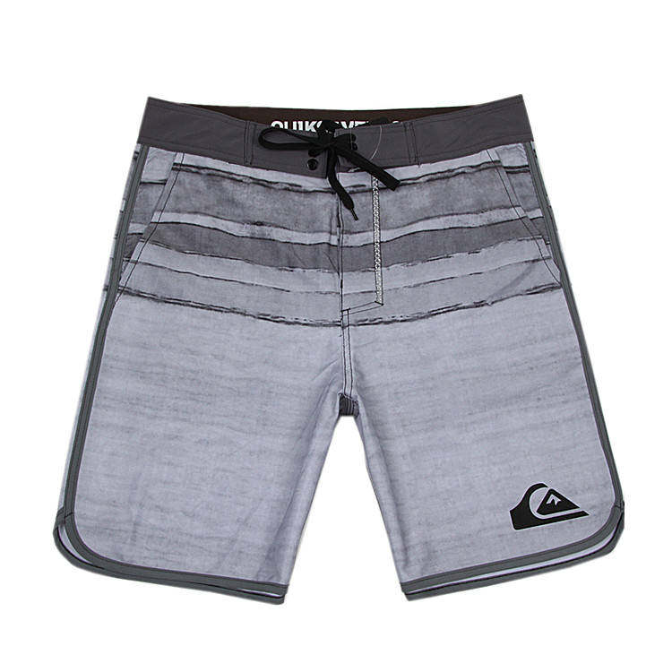 Quiksilver original single elastic beach pants male speed dry relaxation fitness diving surf beach grey casual shorts