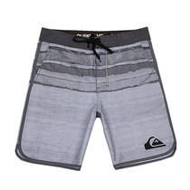 Quiksilver original single stretch beach pants men quick dry loose fitness diving surf beach gray casual shorts