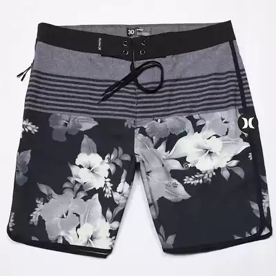 Beach pants men's quick-drying four-sided high-play surfing fitness shorts loose casual vacation five-point trunks swimming pants