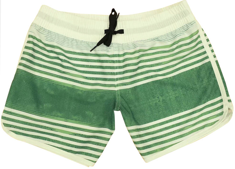 Foreign trade original single elastic women's beach pants casual sports shorts waterproof quick-drying surfing leg display swimming trunks hot pants