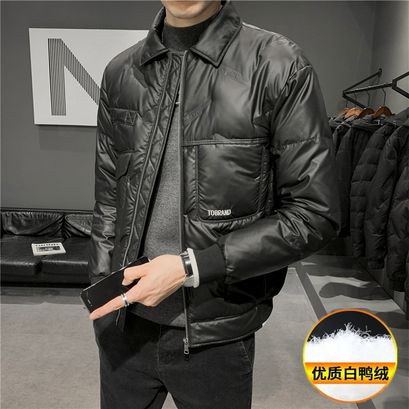 Lightweight down jacket men's short jacket light familiar style men's 2022 new autumn and winter clothing national tide ins tide brand jacket