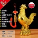 Phong thủy Ge Gà đồng nguyên chất Trang trí Gà đồng lớn Gà vàng Gà thỏi Gà Nhà phòng khách Phong thủy Thủ công mỹ nghệ Trang trí