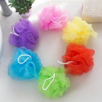  Bath ball Hanging type foaming bath ball Soft bath flower Bath flower thickening bath Bath flower ball Rubbing back Bath ball