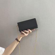 Leather mini shoulder bag female wild ins new bag 2021 explosive Net Red simple shoulder small square bag