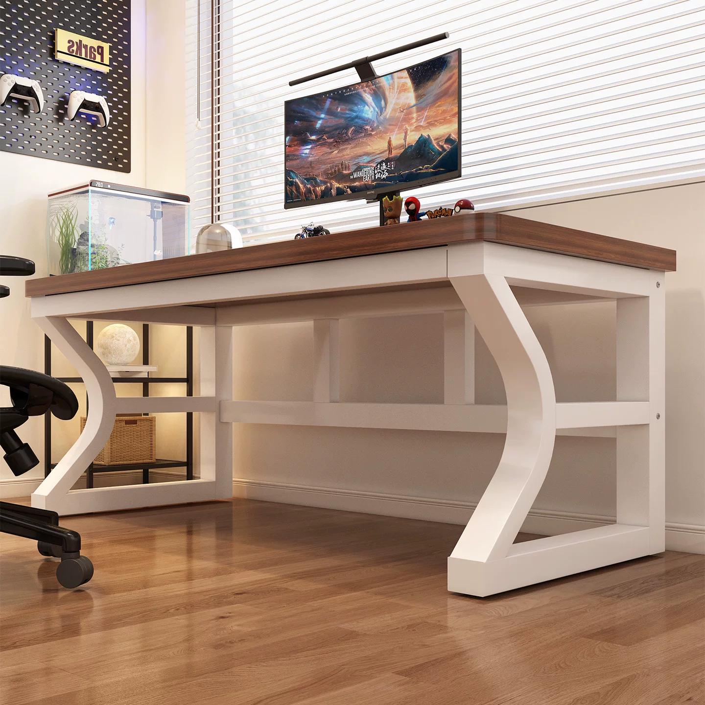 Desk computer table bedroom home desktop gaming table desk desk simple modern table workbench