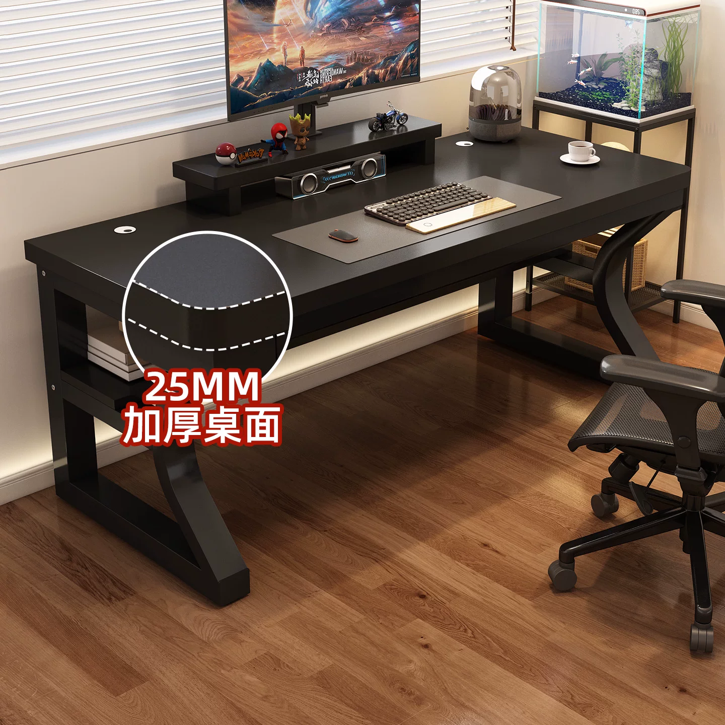 Desk computer table bedroom home desktop gaming table desk desk simple modern table workbench