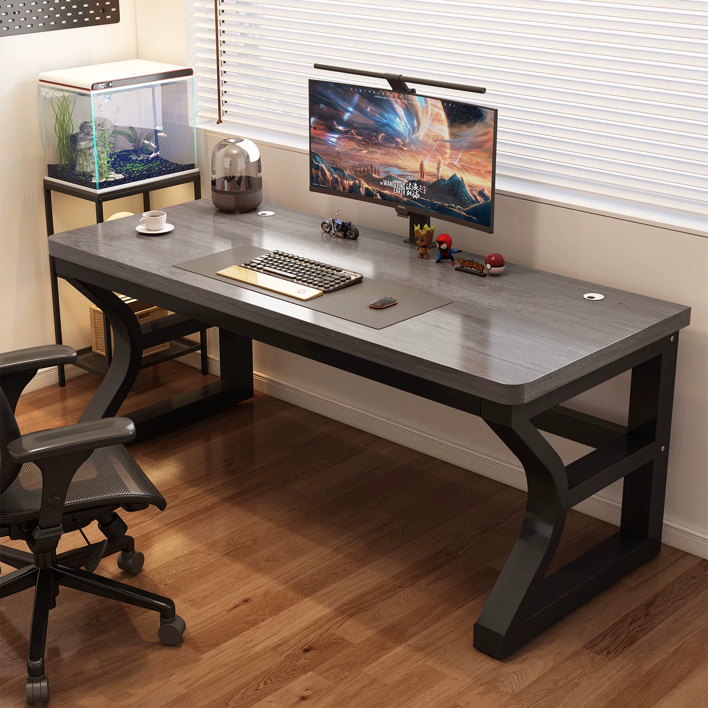 Desk computer table bedroom home desktop gaming table desk desk simple modern table workbench