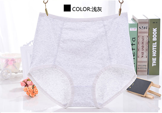 4 tải cao eo đồ lót kích thước lớn nữ béo mm200 kg đồ lót trung niên nữ cotton bụng bụng đồ lót trung niên đồ lót phụ nữ