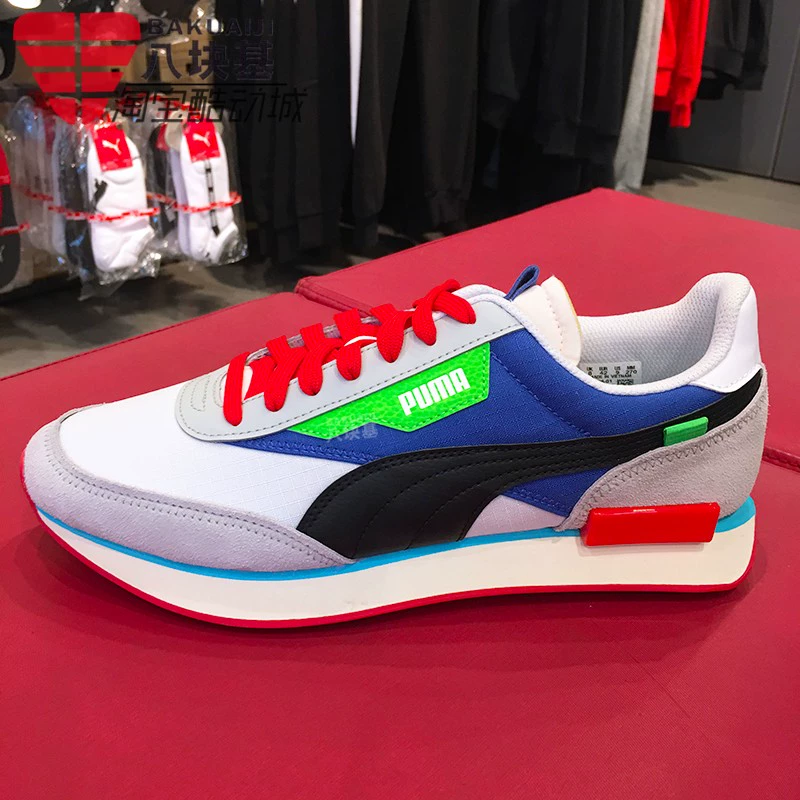 Giày Puma nam giày nữ 2020 xuân mới vài màu retro phù hợp với thể thao giản dị giày chạy bộ 372838-01 - Dép / giày thường