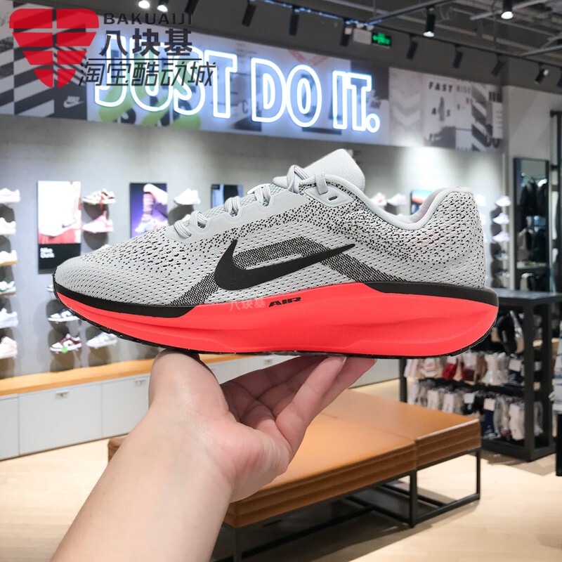 Nike Men's Shoes 2025 Autumn Model Winflo 11 Cushioning Comfortable Soft Elastic Sports Running Shoes Fj9509-008