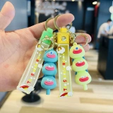 Мультяшная дженга, кукла, брелок, аксессуар на рюкзак, детская подвеска, подарок на день рождения