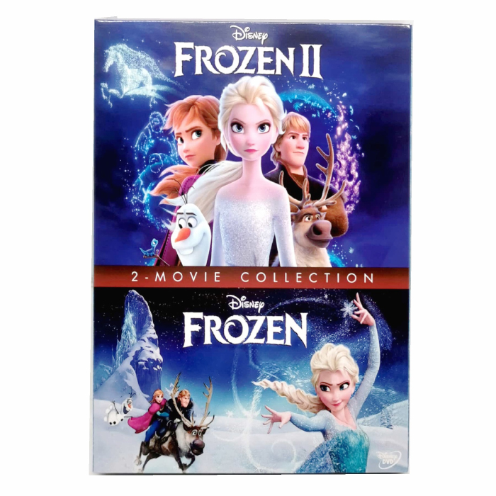 Frozen Frozen 1-2 collection 2DVD English original HD cartoon