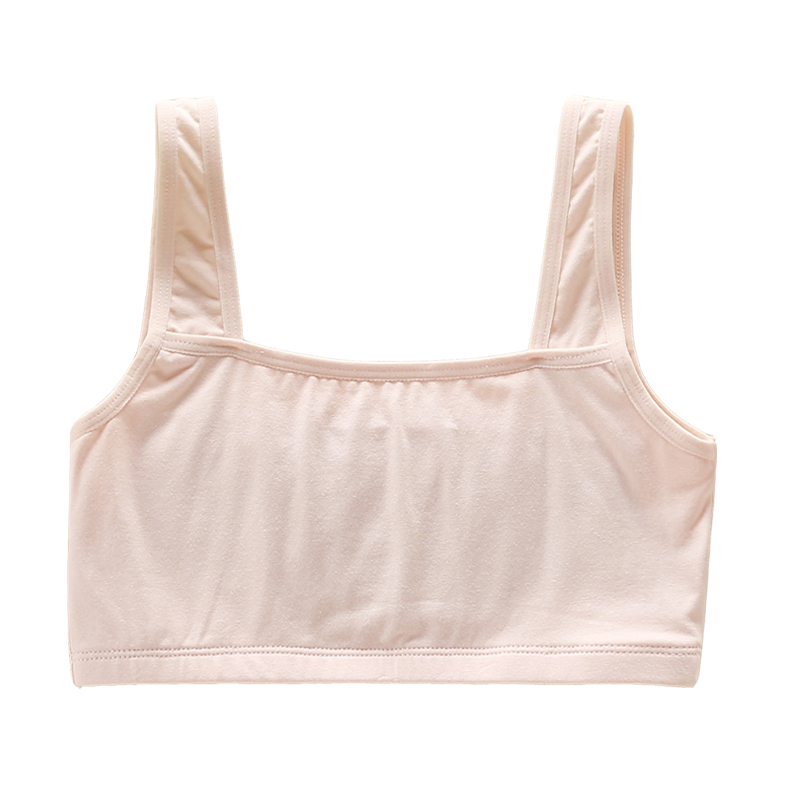 Girls' underwear, vests, developmental period, pure cotton, children's middle-aged children's bras, slings, little girls' bras, primary school students' bras