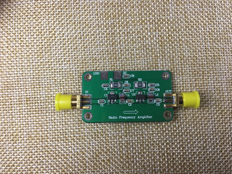 RF Wideband power Amplifier Medium power 10MHz－1 5GHz 32dB gain 27dBm output