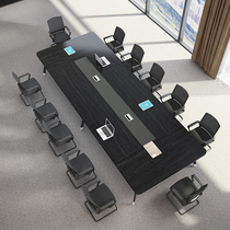 Office Furniture Conference Table Minimalist Modern Size Bar Table Rectangular Negotiation Table Desk Chair Combo New