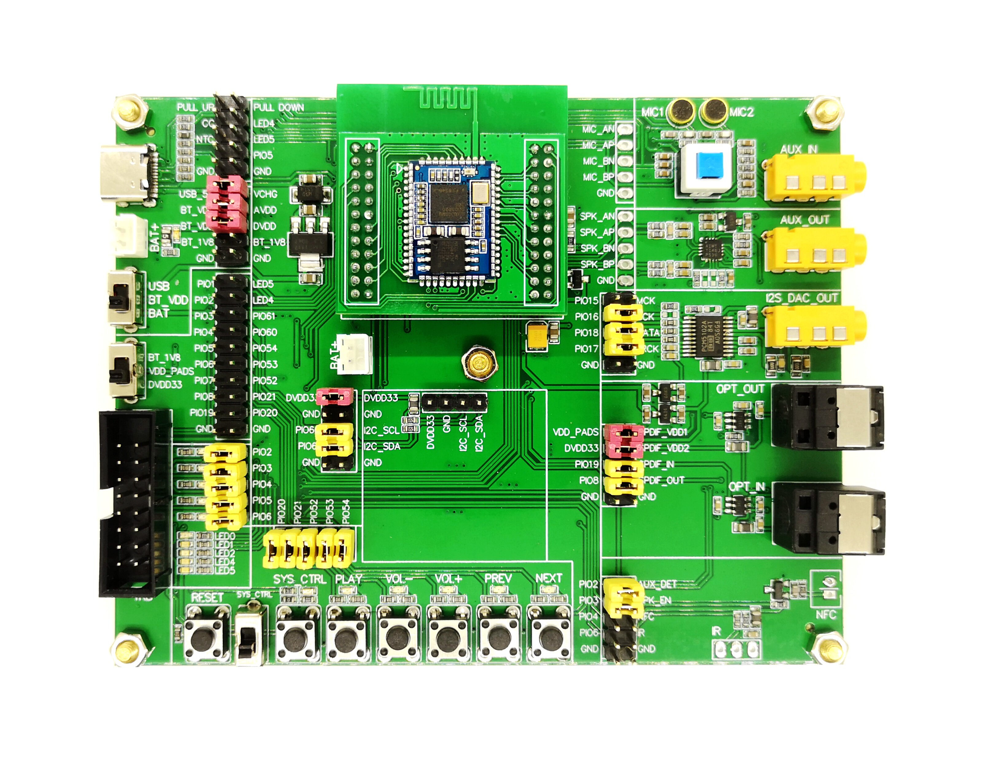 Qualcomm QCC3020 3024 3034 5124 5125 5126 Bluetooth development board ...