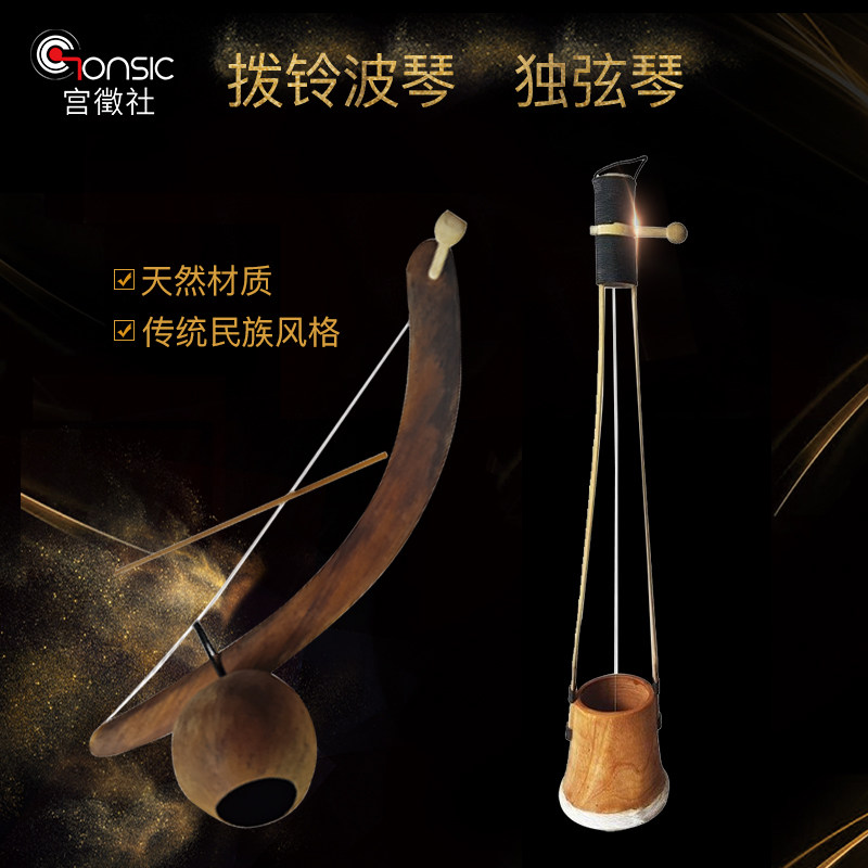 ベリンバウは、ゴピチャンドによる手作りの単弦楽器であり、ニッチな楽器である。