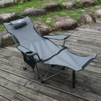 Outdoor leisure folding chair recliner recliner Nap Nap, portable field camping backrest fishing chair sitting and lying