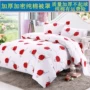 Một mảnh mét 1.5x2 chăn bông chăn đơn sinh viên x2.4 dày bông chéo kép 200x230 - Quilt Covers 	chăn ga gối đệm phao	