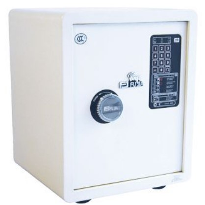 Fuchia AM43 upright (keyless) white small home electronic code lock burglar safe safe safe