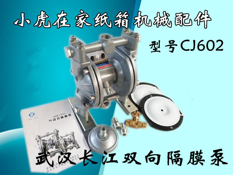 Carton Machinery Parts Wuhan Yangtze River QSM-CJ602 Pneumatic Diaphragm Pump Printing Machine Ink Pump