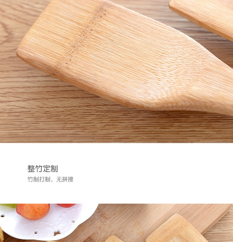 Muỗng gỗ nhỏ không dính chảo thìa gỗ xẻng gỗ đặc biệt - Phòng bếp giá để gia vị tủ bếp
