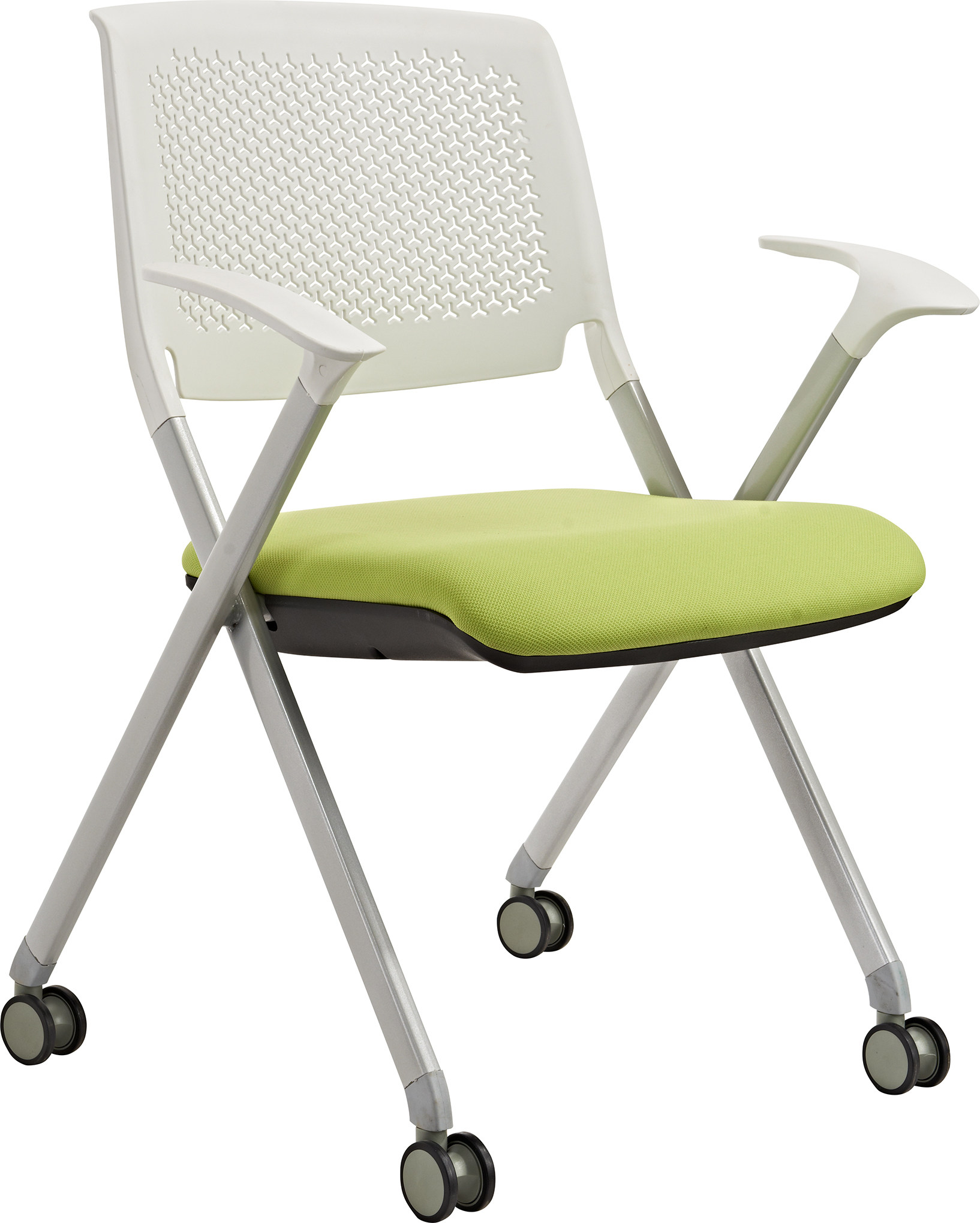 Training chair with writing board