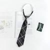 Black Tie Shirt Decoration Japanese College Style Lazy No-Tie Bachelor's Uniform Tie Female Student Male Dk Hand-Tied