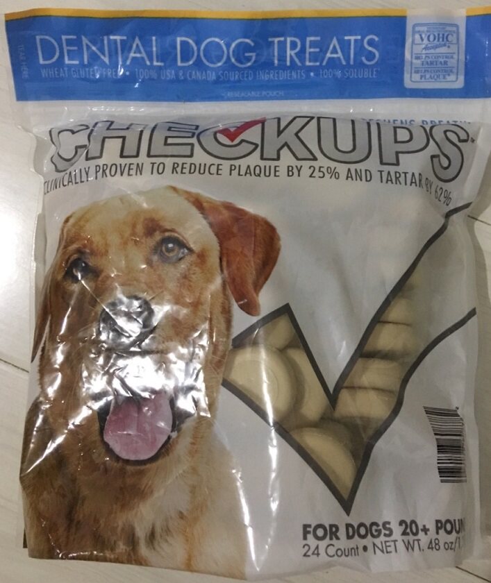 Spot imported CHECKUPS dog cleaning stick molar stick removal of dental calculus full digestion gluten-free