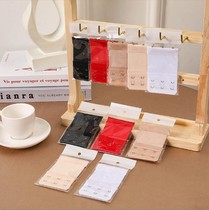 Elastic two-row two-button three-button four-button bra extension buckle underwear back buckle growth stainless steel stretch extension buckle