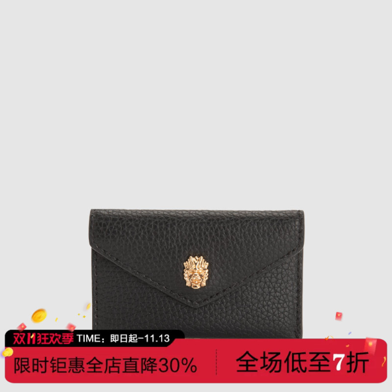 In Stock Michael Kors Spring New Arrival Genuine Leather Lychee Pattern Women's Card Holder Wallet Coin Purse