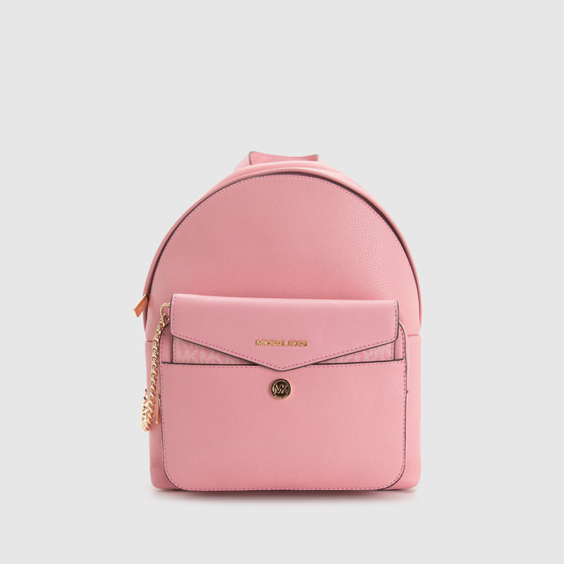 In Stock Michael Kors Spring/Summer New Leather Pebbled Chain Women's Zipper Handbag Backpack