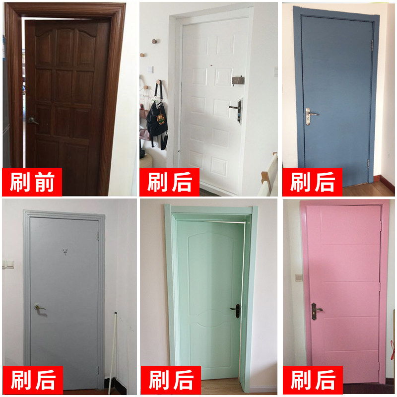 Three green lacquer furniture bed wardrobe color spray paint wood paint door table renovation paint home water-based three clear wood ware paint