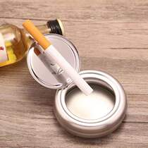 Japanese Fashion Outdoor Carry-on small ashtray with cover Travel Mini smoke extinguishing bag Sealed Ash Ash Case