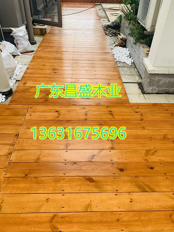 Anti-corrosion wood flooring patio terrace floral flooring wallboardoutdoorstep tread flooring gallery fenced courtyard